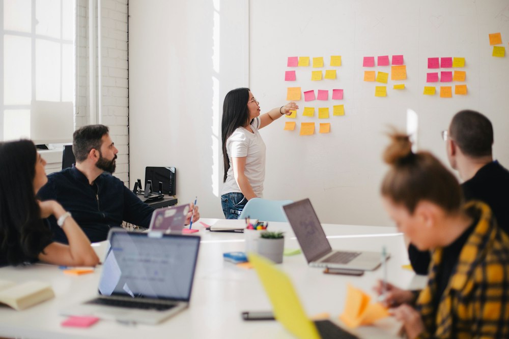Team analyzing funnel vs website performance